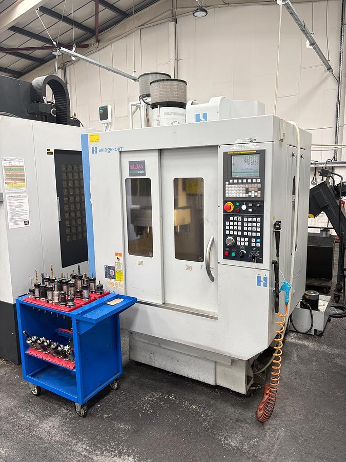 Used 2015 HARDINGE BRIDGEPORT VERTICAL CNC MACHINING CENTRE GX 480