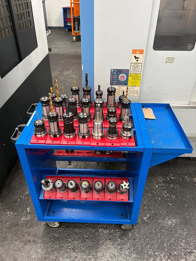 Used 2015 HARDINGE BRIDGEPORT VERTICAL CNC MACHINING CENTRE GX 480