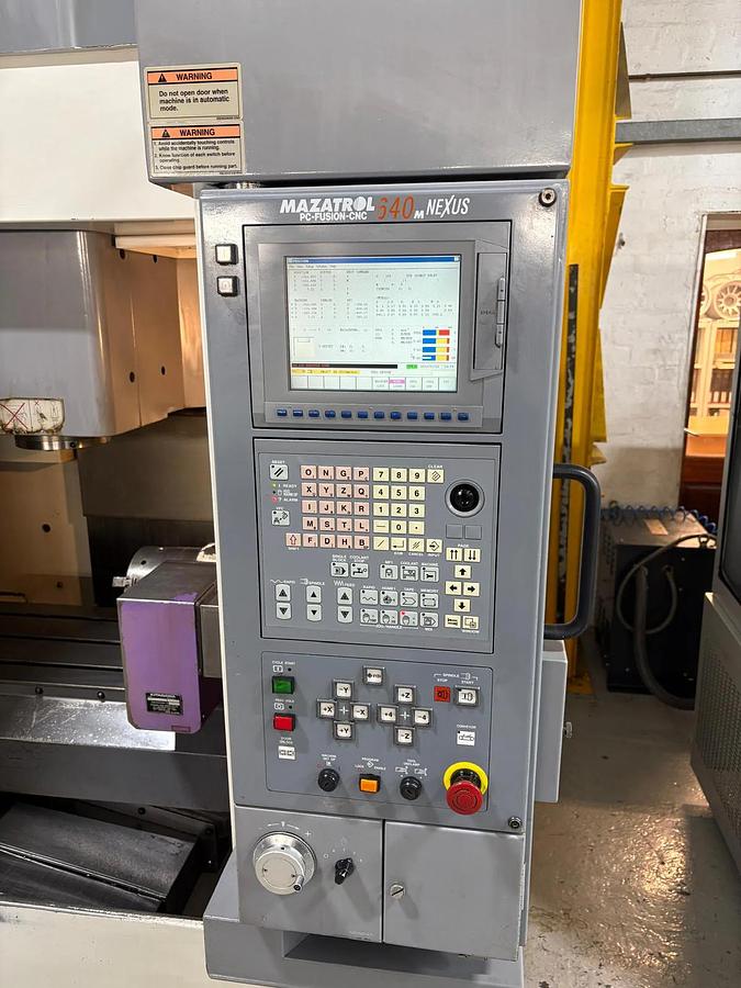 Used MAZAK VCN 410A VERTICAL MACHINING CENTRE