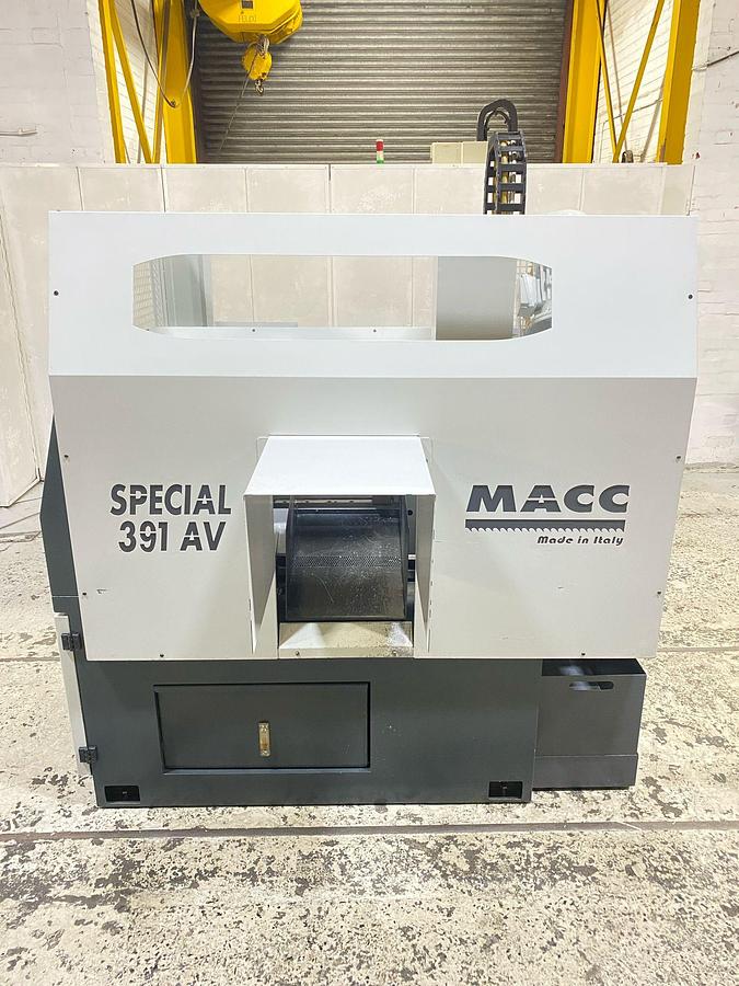 Used 2020 MACC SPECIAL 391 AV AUTOMATIC CNC HORIZONTAL BANDSAW MACHINE