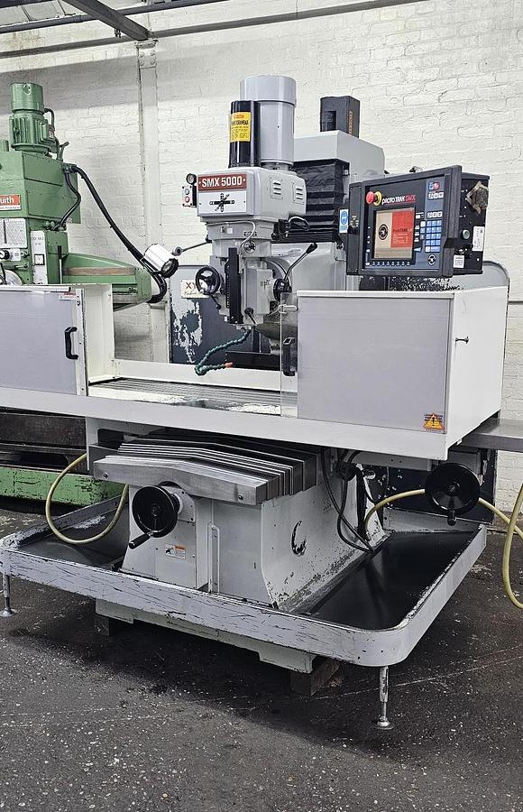 Used XYZ SMX 5000 VERTICAL BED TYPE CNC MILLING MACHINE