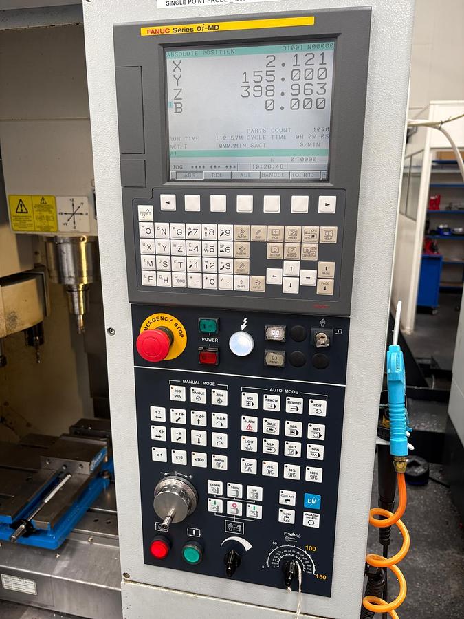 Used 2015 HARDINGE BRIDGEPORT VERTICAL CNC MACHINING CENTRE GX 480
