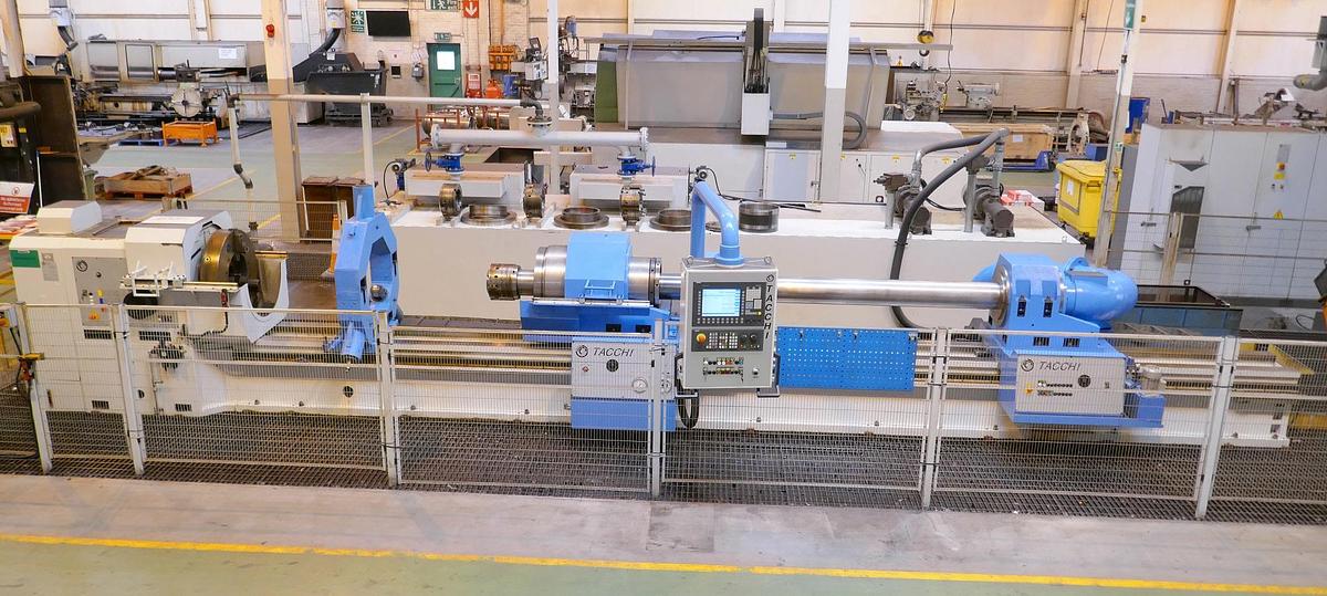 Used SOLD – TACCHI FT45 S CNC – 500 x 3000MM HORIZONTAL HIGH PERFORMANCE DEEP HOLE BORING MACHINE – SOLD