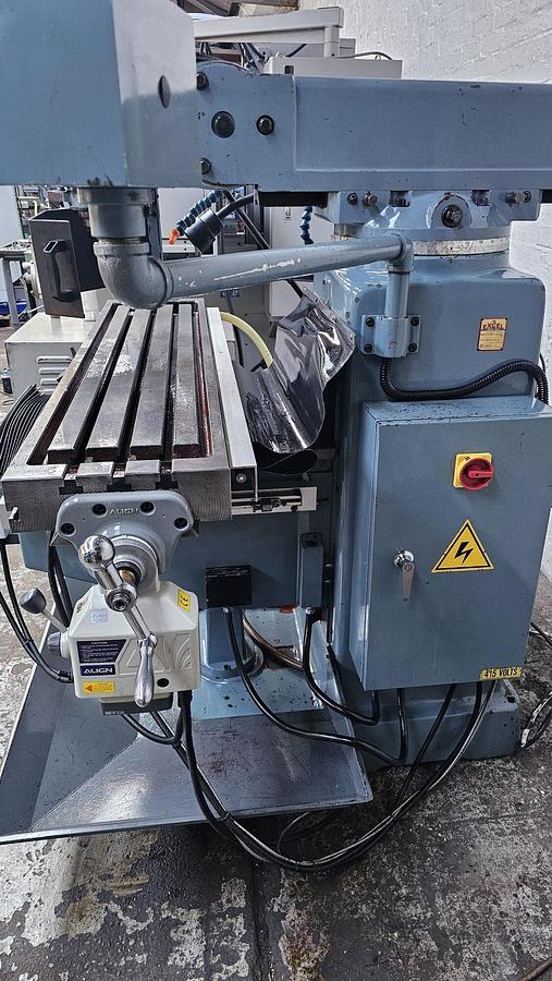Used EXCEL PINNACLE PKTM-5VS HEAVY DUTY TURRET MILLING MACHINE – EXCELLENT CONDITION!