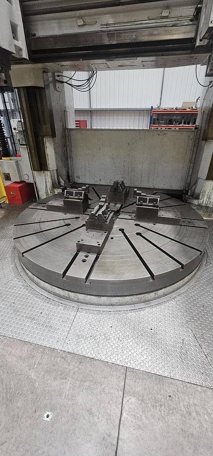Used 1977 WEBSTER & BENNETT 120" DCM DOUBLE COLUMN VERTICAL BORING MACHINE