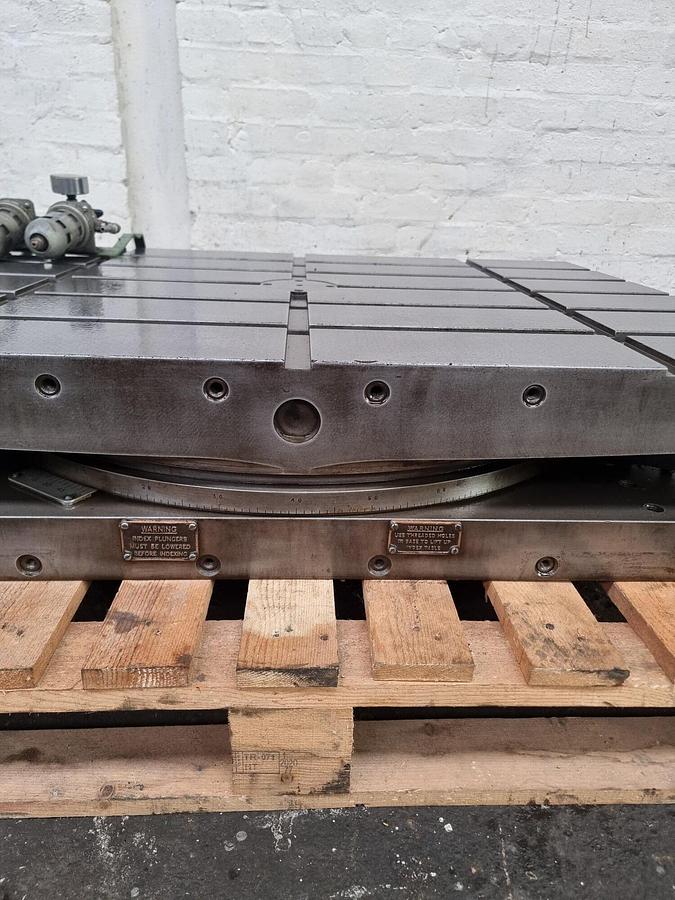 Used DeVlieg Type “AM” AIR LIFT ROTARY TABLE