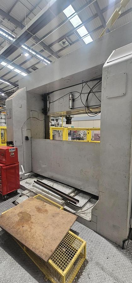 Used 1977 WEBSTER & BENNETT 120" DCM DOUBLE COLUMN VERTICAL BORING MACHINE