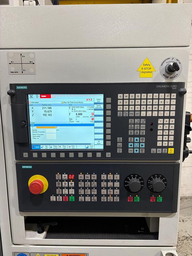 Used 2018 XYZ 500 LR VERTICAL CNC MACHINING CENTRE