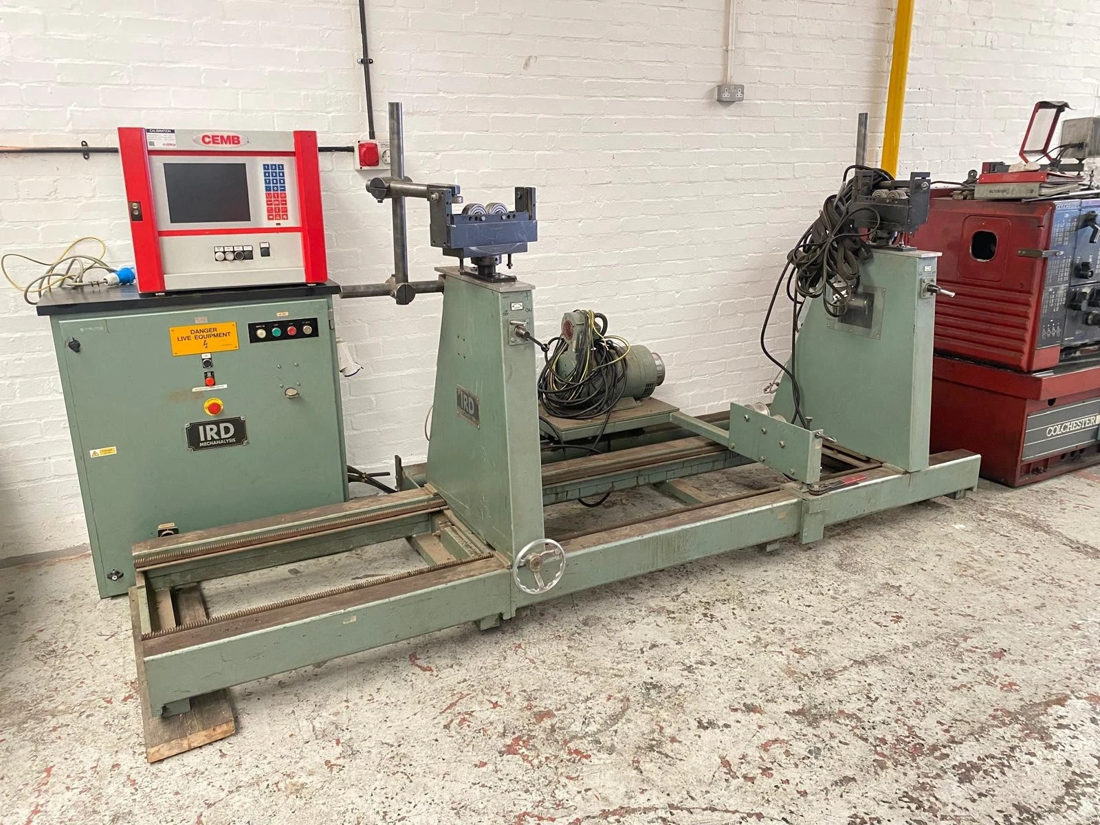 Used IRD B50 SOFT BEARING HORIZONTAL BALANCING MACHINE