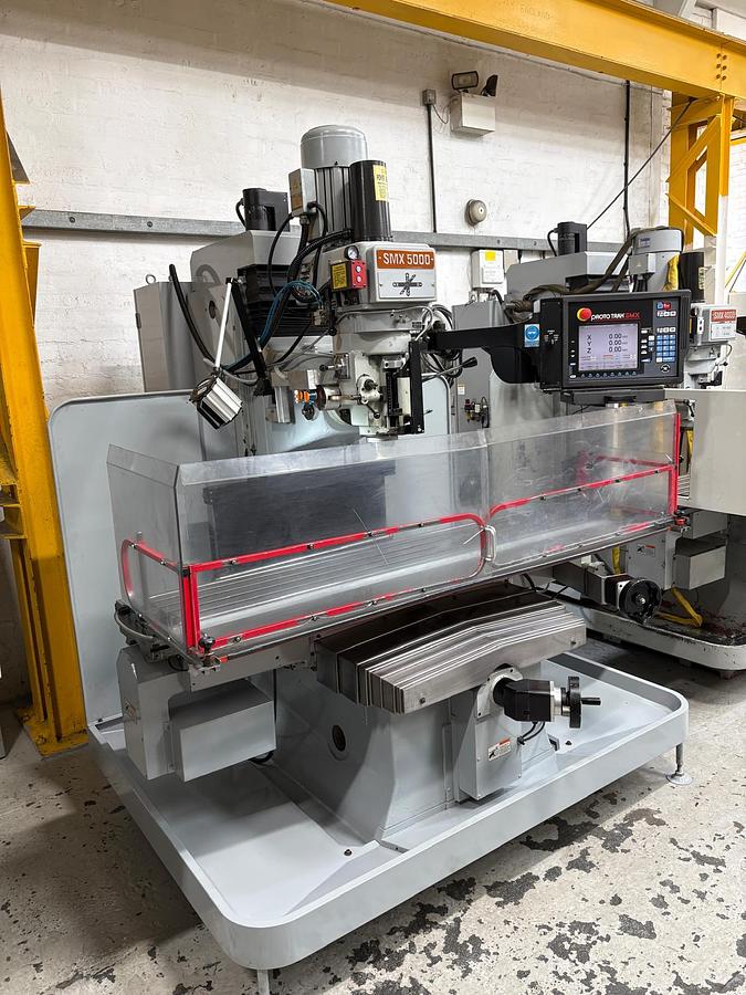 Used 2010 XYZ SMX 5000 VERTICAL BED TYPE CNC MILLING MACHINE