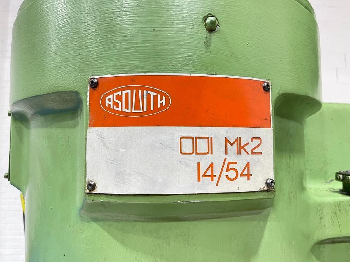 Used ASQUITH OD1 MK2 14/54 RADIAL ARM DRILL