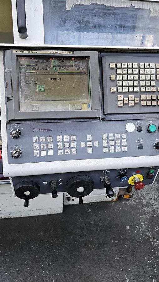 Used HARRISON ALPHA 1400S X 1250MM CNC/MANUAL GAP BED CENTRE LATHE