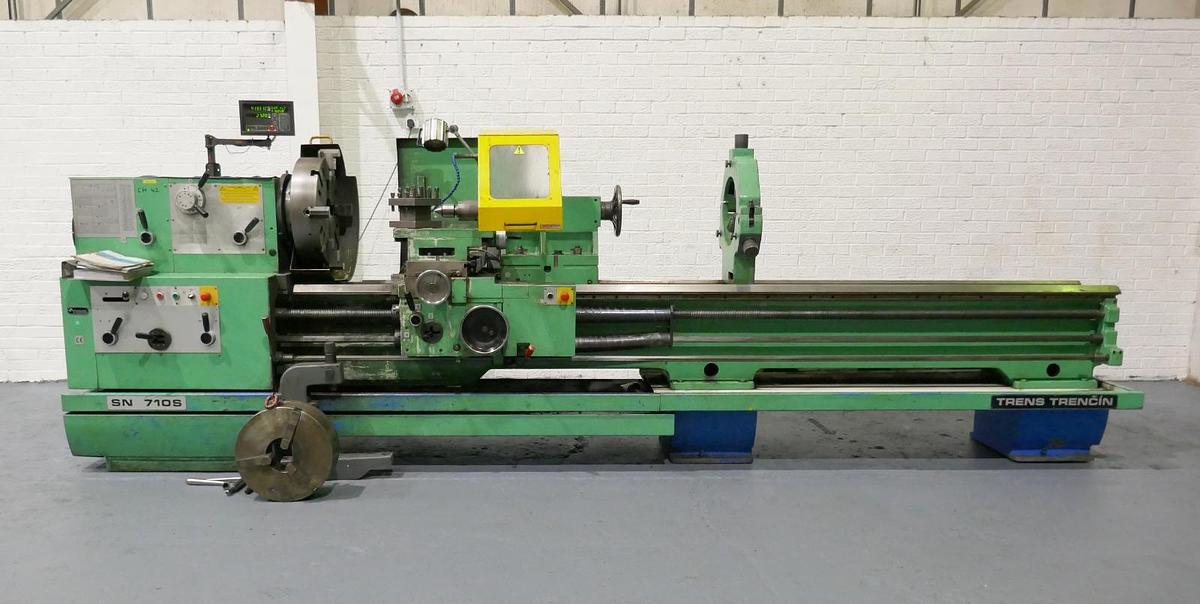 Used 2007 TRENS SN710S GAP BED UNIVERSAL CENTRE LATHE