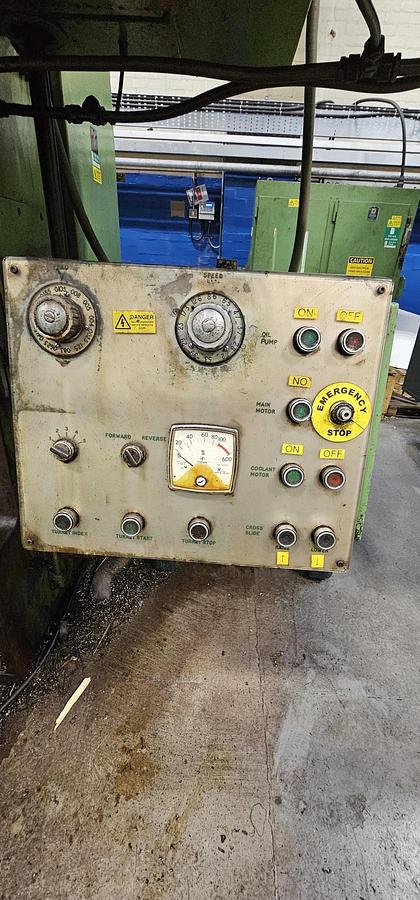 Used 1970 WEBSTER & BENNETT 120" DCM DOUBLE COLUMN VERTICAL BORING AND TURNING MACHINE
