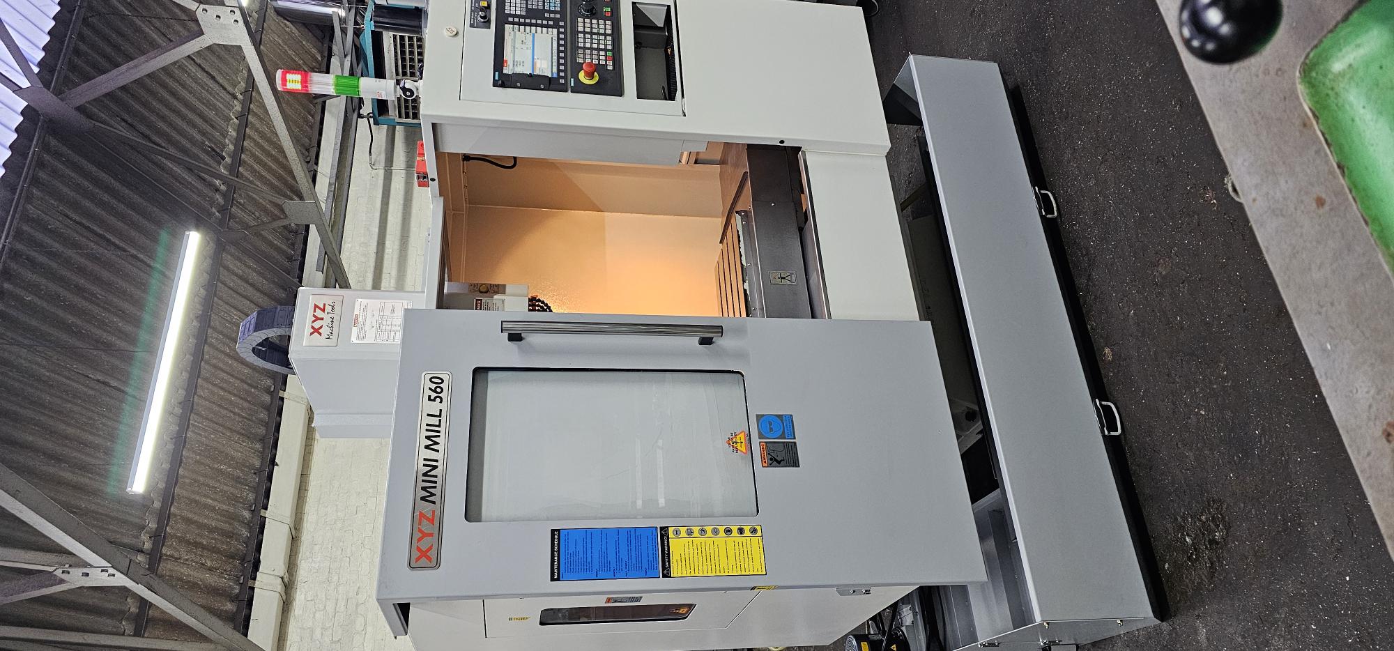 Used 2015 XYZ MINI MILL 560 VERTICAL CNC MACHINING CENRE