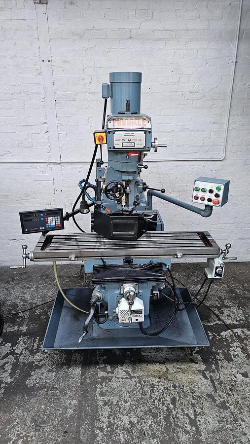Used EXCEL PINNACLE PKTM-5VS HEAVY DUTY TURRET MILLING MACHINE – EXCELLENT CONDITION!