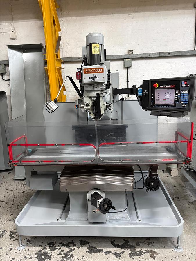 Used 2010 XYZ SMX 5000 VERTICAL BED TYPE CNC MILLING MACHINE