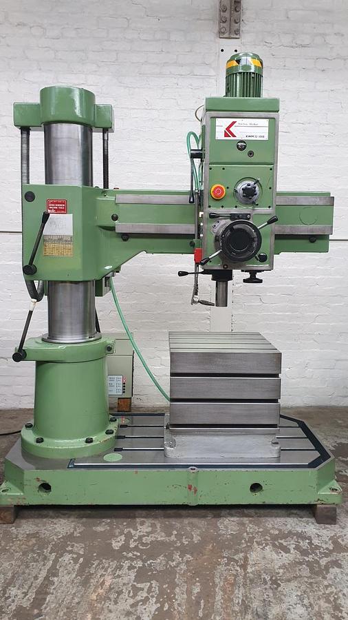 Used KITCHEN & WALKER KWM 32-1000 RADIAL ARM DRILLING MACHINE – SOLD