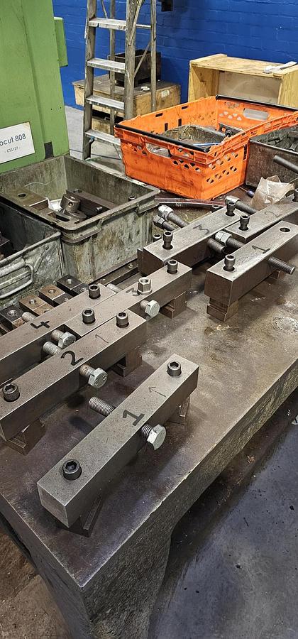 Used 1970 WEBSTER & BENNETT 120" DCM DOUBLE COLUMN VERTICAL BORING AND TURNING MACHINE