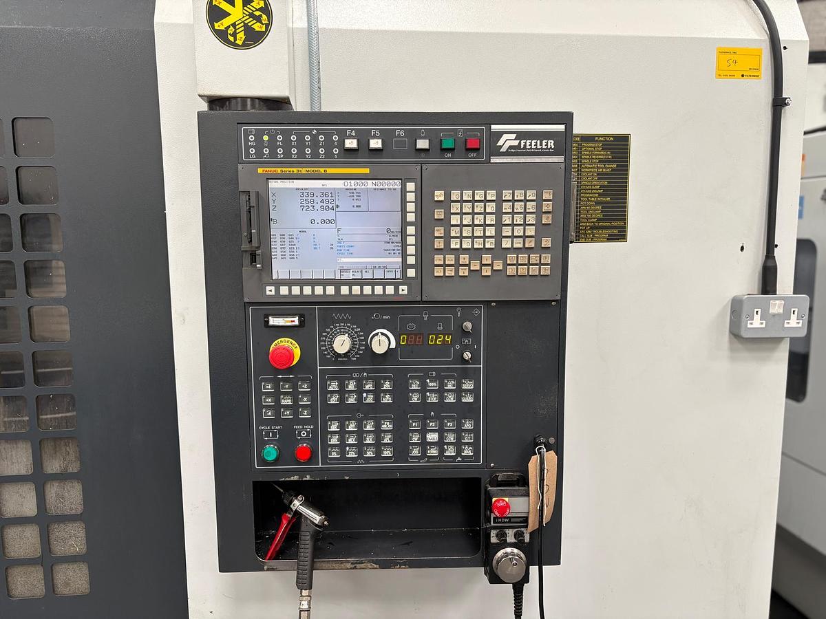 Used 2013 FEELER LARGE CAPACITY VERTICAL CNC MACHINING CENTRE VB-1650A