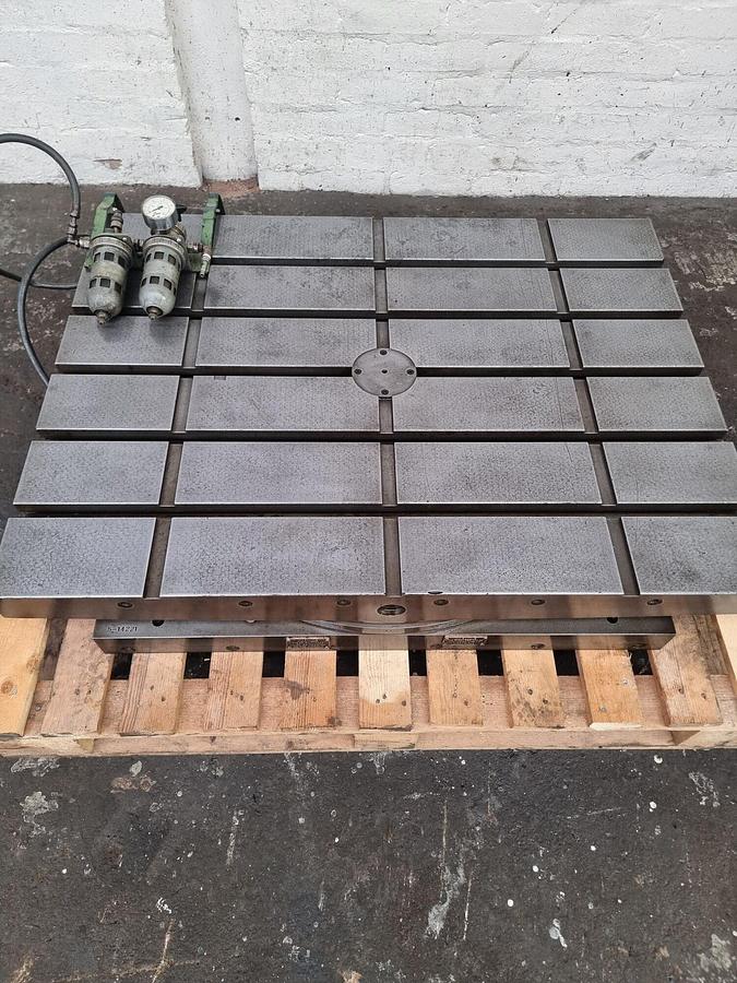 Used DeVlieg Type “AM” AIR LIFT ROTARY TABLE
