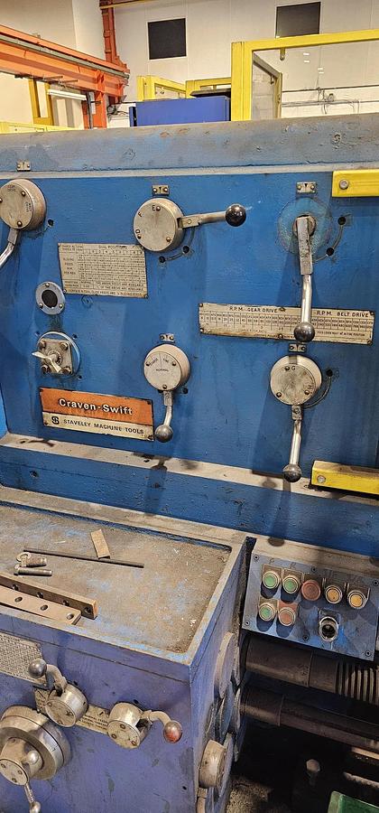 Used CRAVEN SWIFT 19C SERIES 60 HEAVY DUTY CENTRE LATHE