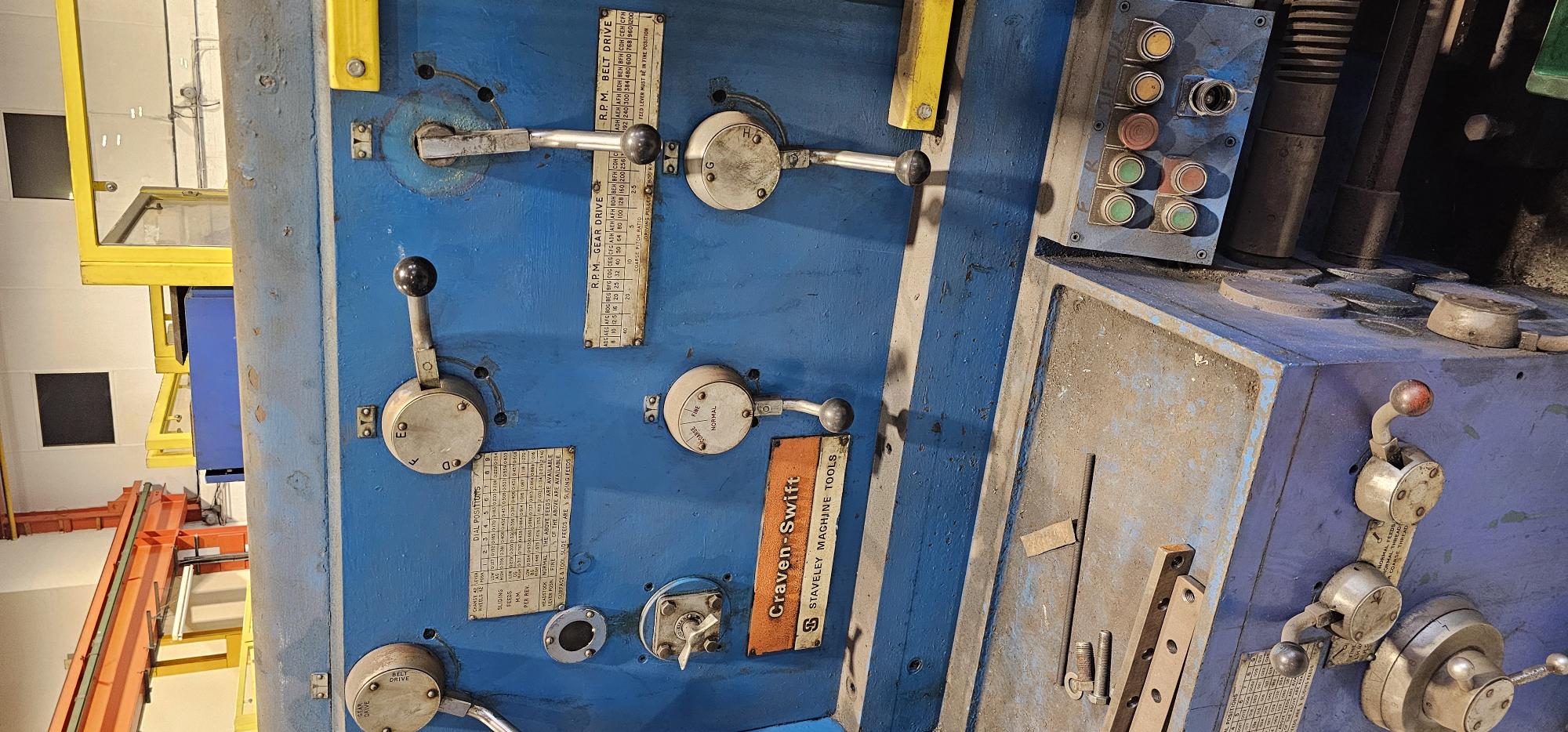 Used CRAVEN SWIFT 19C SERIES 60 HEAVY DUTY CENTRE LATHE