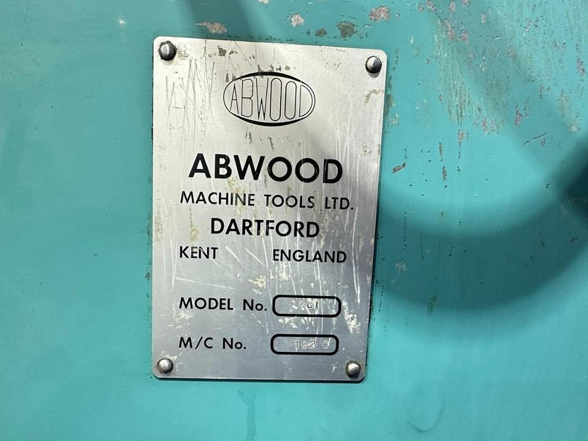 Used ABWOOD RG1-24 HORIZONTAL SPINDLE ROTARY TABLE ‘RING’ SURFACE GRINDING MACHINE