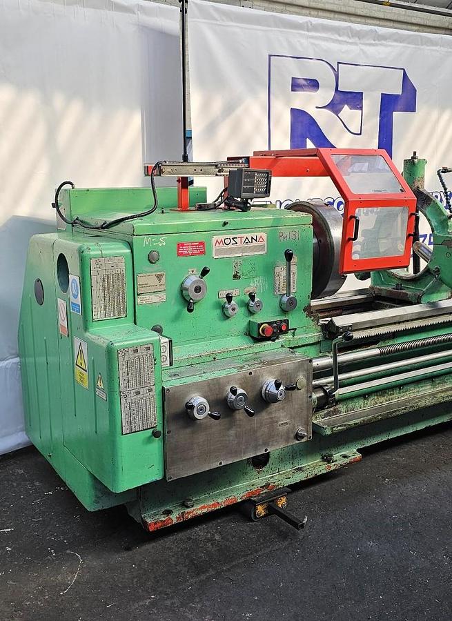 Used MOSTANA 1M63 x 3000 Gap Bed Centre Lathe