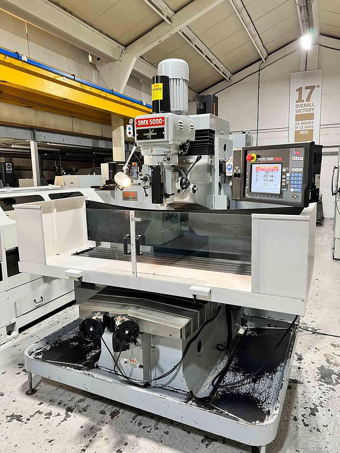 Used XYZ SMX 5000 VERTICAL BED TYPE 3 AXES CNC MILLING MACHINE – SOLD