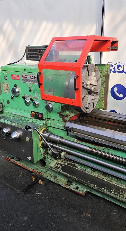 Used MOSTANA 1M63 x 3000 Gap Bed Centre Lathe