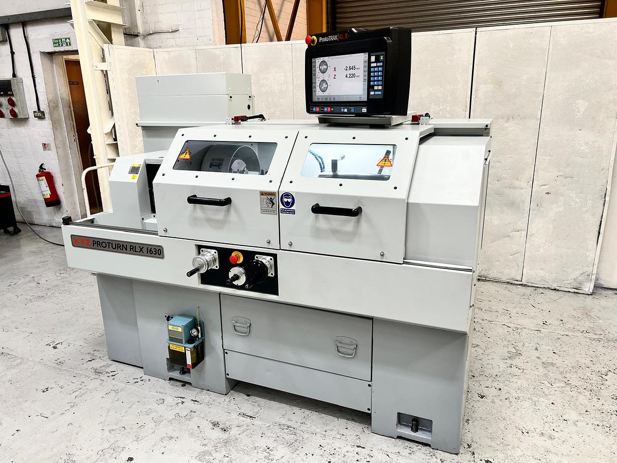 Used XYZ PROTURN RLX 1630 X 760MM CNC/MANUAL TEACH GAP BED CENTRE LATHE