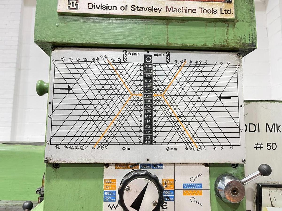 Used ASQUITH OD1 MK2 14/54 RADIAL ARM DRILL
