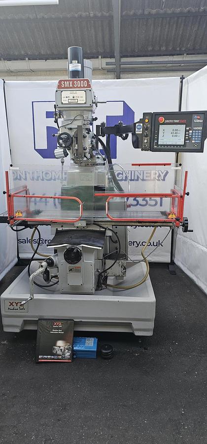 Used 2013  XYZ PROTO TRAK SMX 3000 CNC TURRET MILLING MACHINE