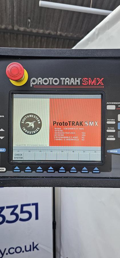 Used 2013  XYZ PROTO TRAK SMX 3000 CNC TURRET MILLING MACHINE