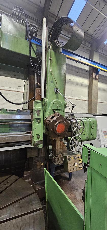 Used 1970 WEBSTER & BENNETT 120" DCM DOUBLE COLUMN VERTICAL BORING AND TURNING MACHINE