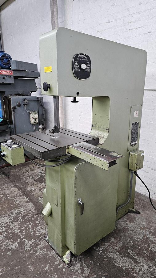 Used STARTRITE 20RWH VERTICAL BANDSAW WITH HYDRAULC TABLE FEED