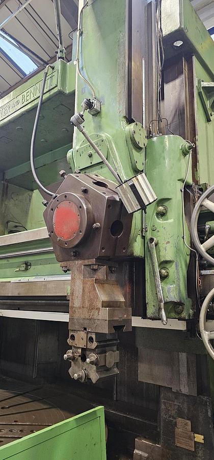 Used 1970 WEBSTER & BENNETT 120" DCM DOUBLE COLUMN VERTICAL BORING AND TURNING MACHINE