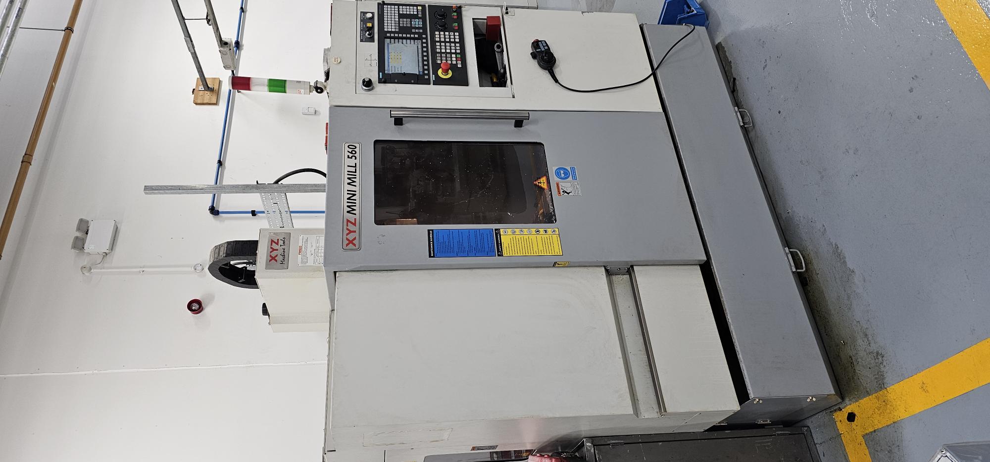 Used 2015 XYZ MINI MILL 560 VERTICAL CNC MACHINING CENRE