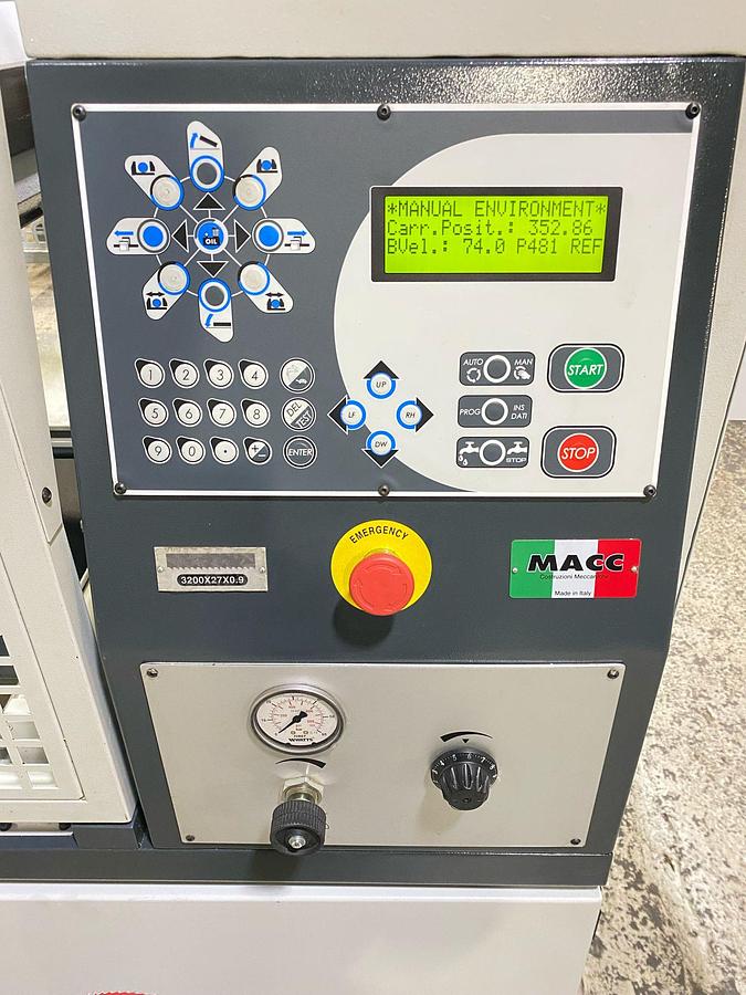 Used 2020 MACC SPECIAL 391 AV AUTOMATIC CNC HORIZONTAL BANDSAW MACHINE