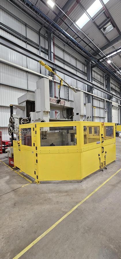 Used 1977 WEBSTER & BENNETT 120" DCM DOUBLE COLUMN VERTICAL BORING MACHINE