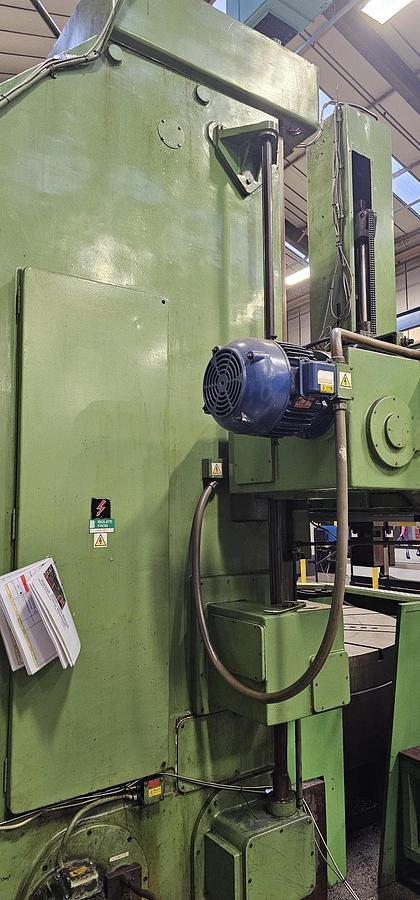 Used 1970 WEBSTER & BENNETT 120" DCM DOUBLE COLUMN VERTICAL BORING AND TURNING MACHINE