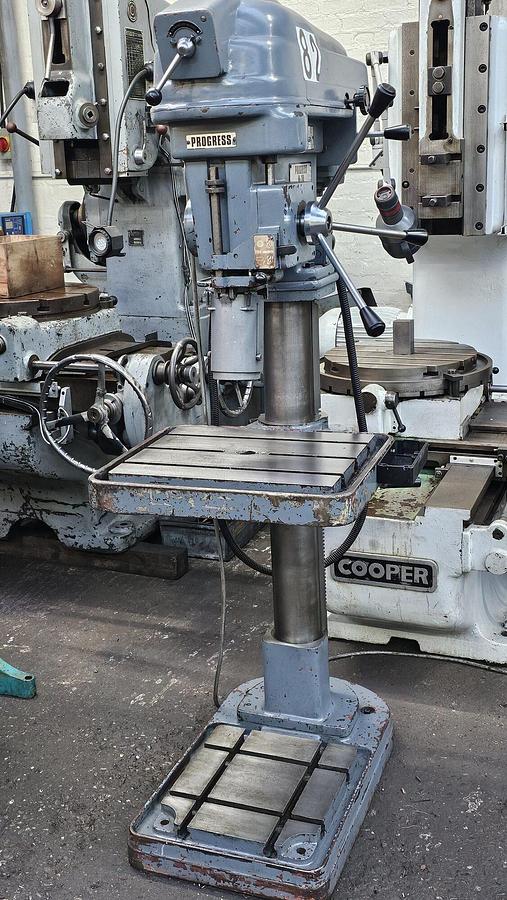 Used GATE PROGRESS 3A HEAVY DUTY DRILLING MACHINE