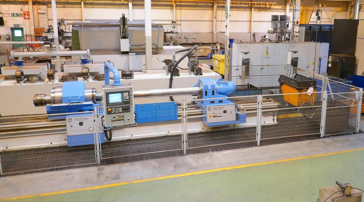 Used SOLD – TACCHI FT45 S CNC – 500 x 3000MM HORIZONTAL HIGH PERFORMANCE DEEP HOLE BORING MACHINE – SOLD