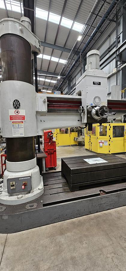 Used CESPEL RFH 100 x 2250 HEAVY DUTY RADIAL ARM DRILLING MACHINE