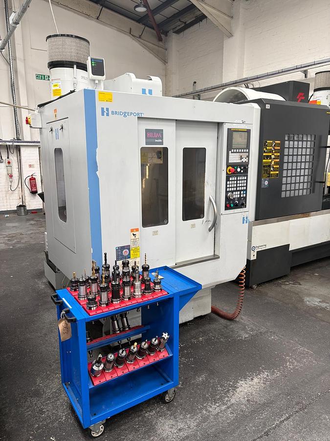 Used 2015 HARDINGE BRIDGEPORT VERTICAL CNC MACHINING CENTRE GX 480
