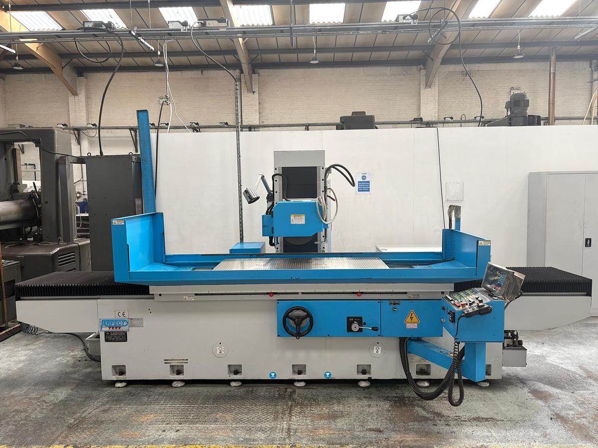 Used 2014 PERFECT PFG 70150AHRD SURFACE GRINDING MACHINE WITH AUTOMATIC DOWNFEED & CROSS FEEDS