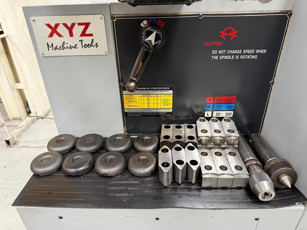 Used XYZ PROTURN SLX 425 X 1250MM CNC/MANUAL TEACH GAP BED CENTRE LATHE