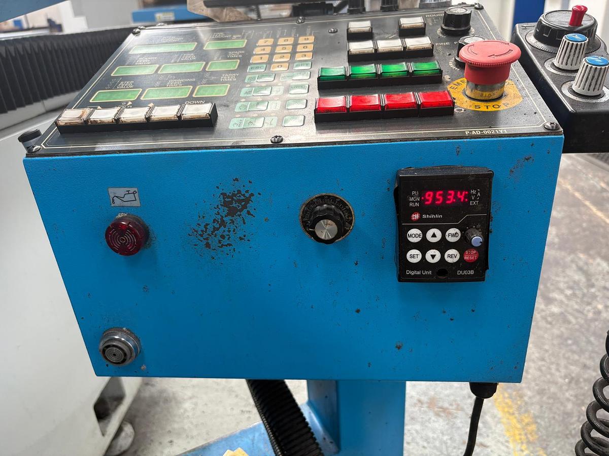 Used 2014 PERFECT PFG 70150AHRD SURFACE GRINDING MACHINE WITH AUTOMATIC DOWNFEED & CROSS FEEDS