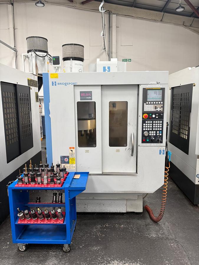 Used 2015 HARDINGE BRIDGEPORT VERTICAL CNC MACHINING CENTRE GX 480
